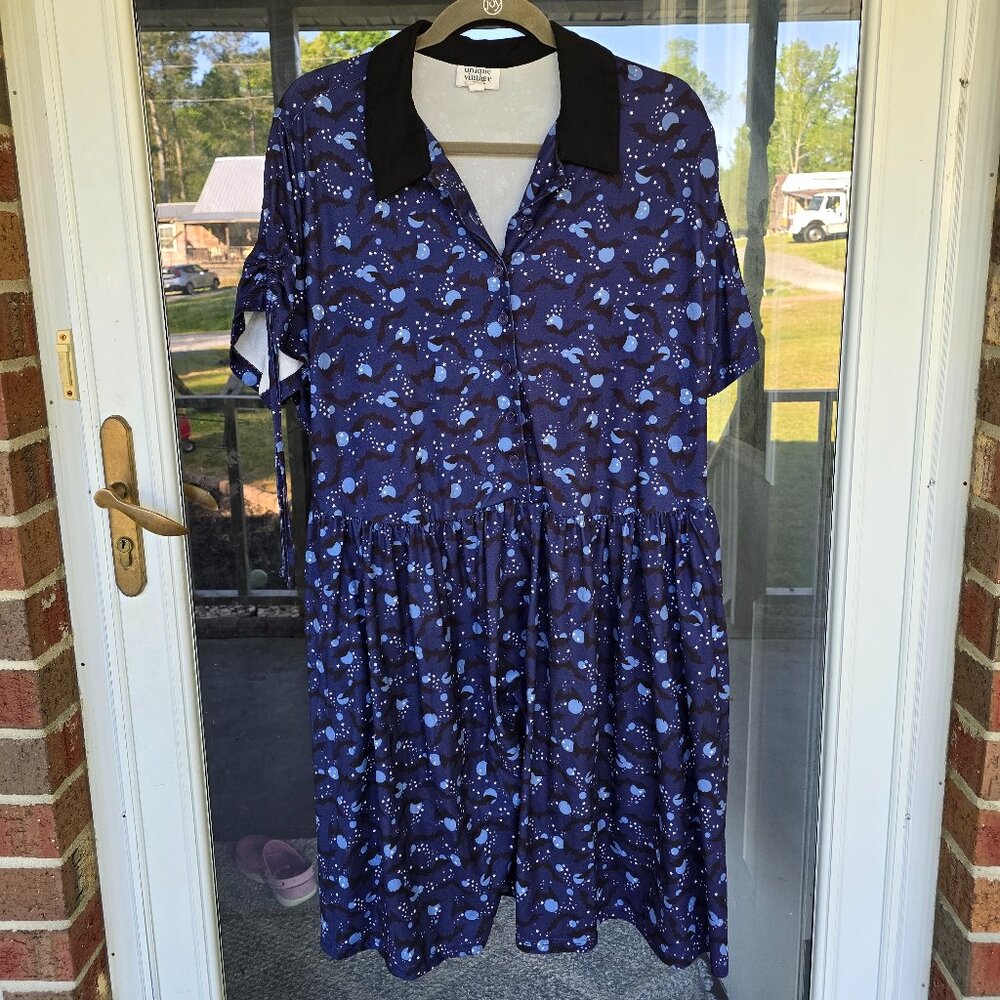 Unique Vintage bat dress